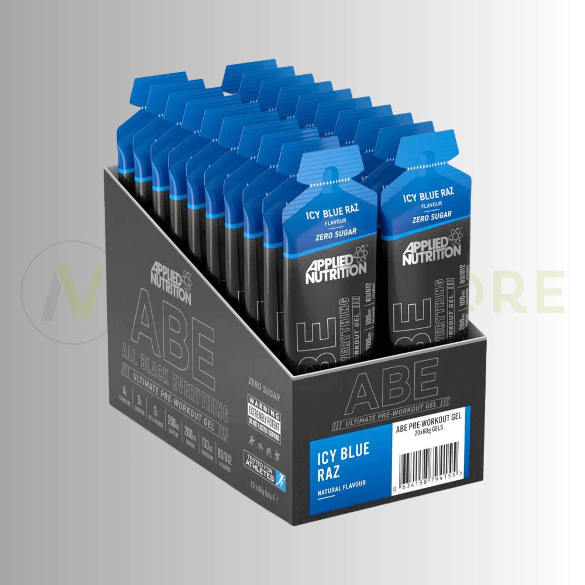 Applied Nutrition ABE Pre - Workout Gel – 200mg Caffeine | Informed - Sport Tested | 20 x 60ml - Nutristore