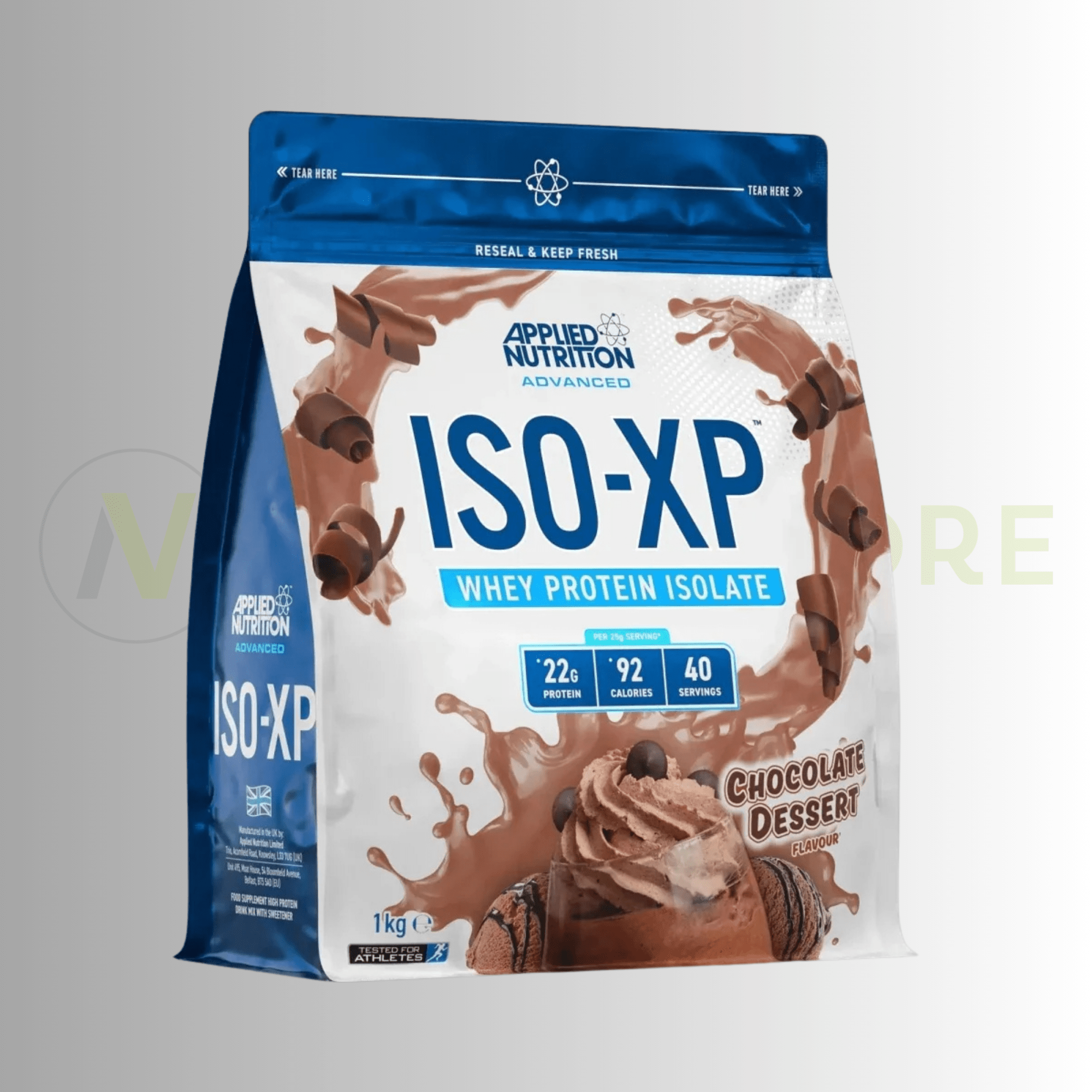 Applied Nutrition ISO - XP Whey Protein Isolate | High Protein | Low Sugar & Carbs | 1kg - Nutristore