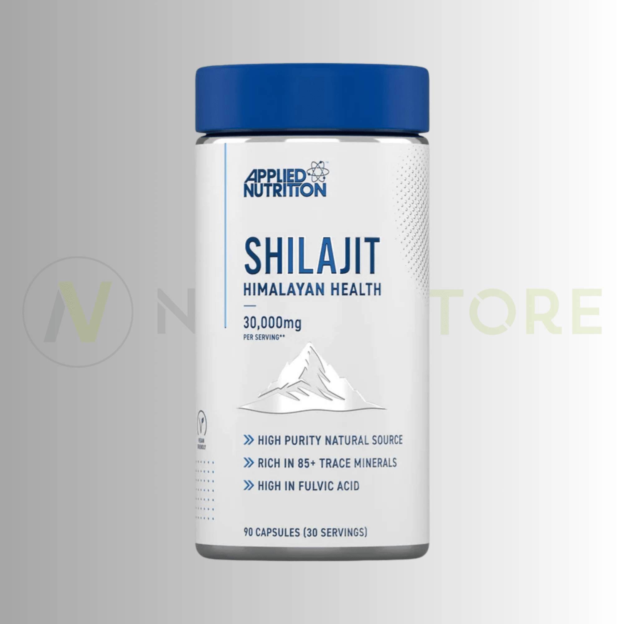 Applied Nutrition Shilajit 20:1 Extract | 1500mg | 90 Capsules | 30 Servings - Nutristore