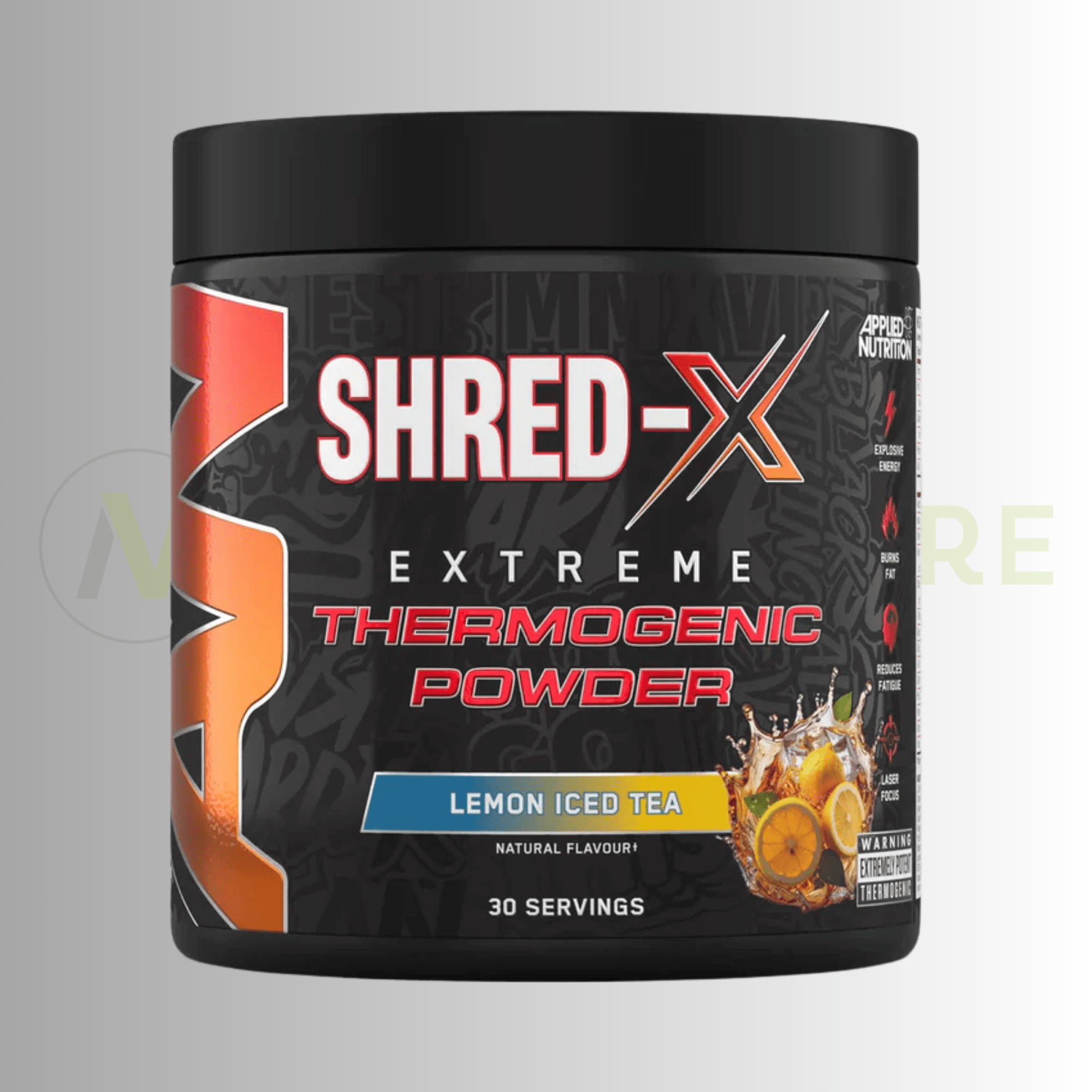 Applied Nutrition Shred X Thermogenic Powder | Energy, Focus & Metabolic Support | 300g | 30 Servings - Nutristore
