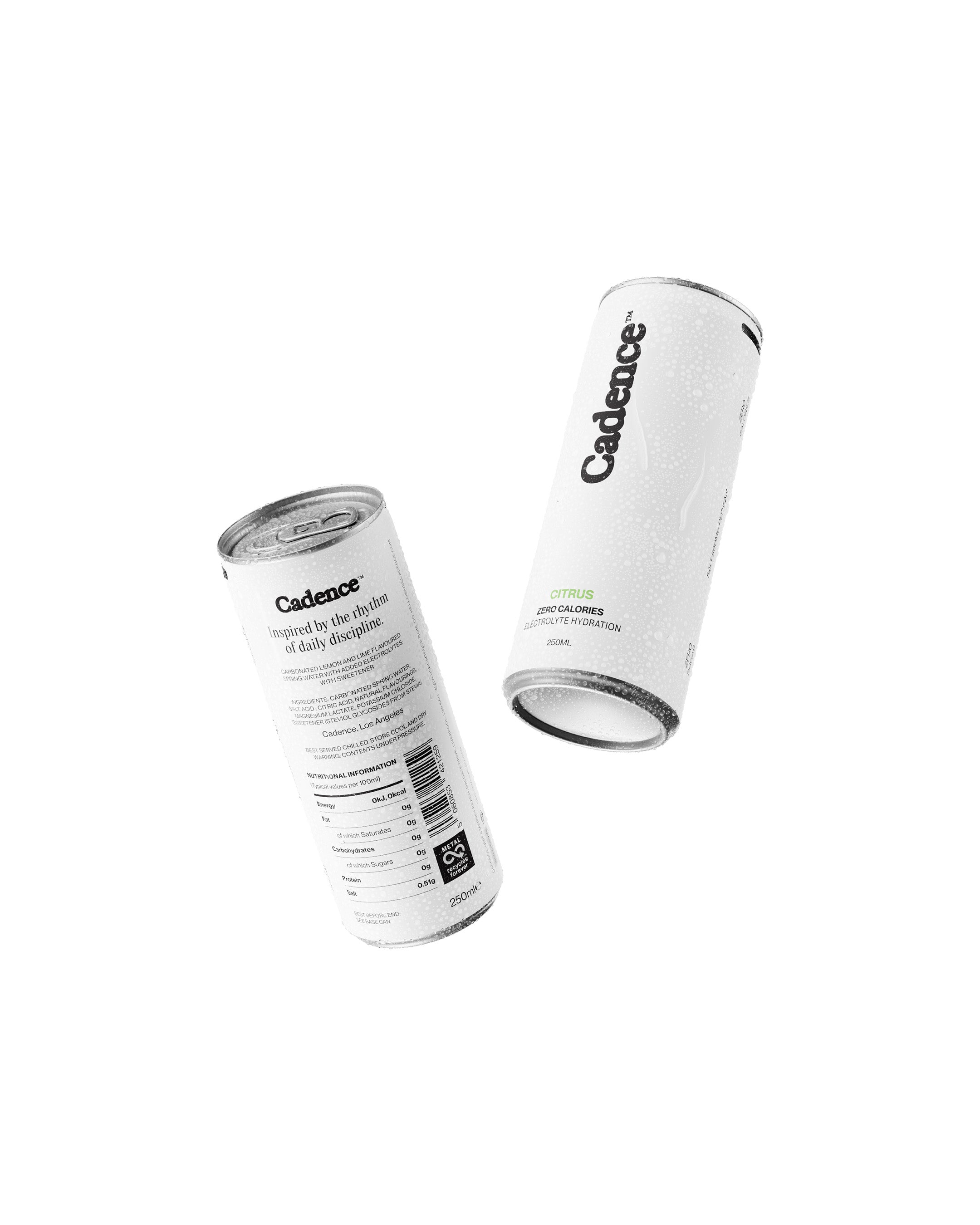 Cadence: Electrolyte Hydration (24x250ml cans) - Nutristore