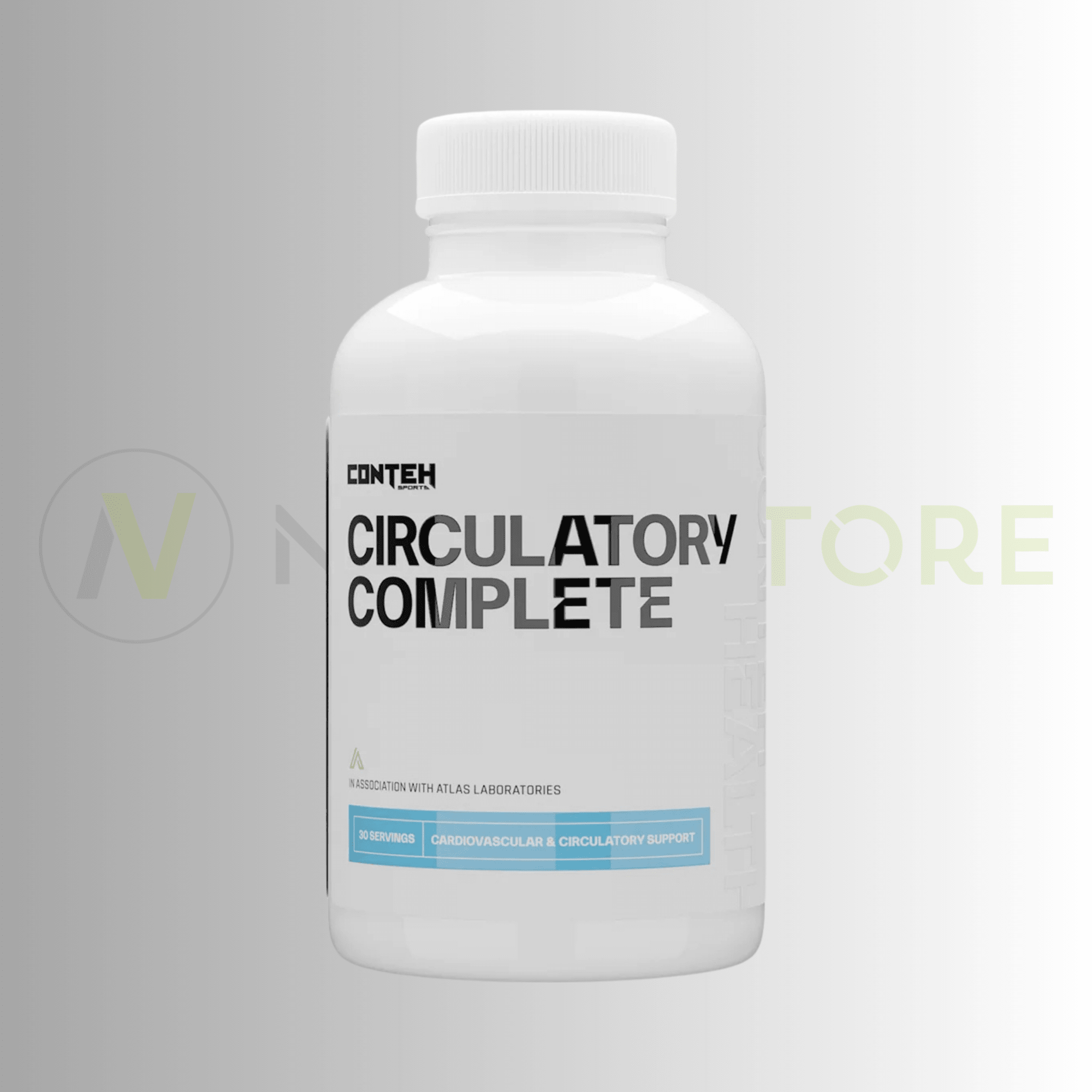 Conteh Sports Circulatory Complete | Heart & Blood Flow Support | 90 Capsules | 30 Servings - Nutristore