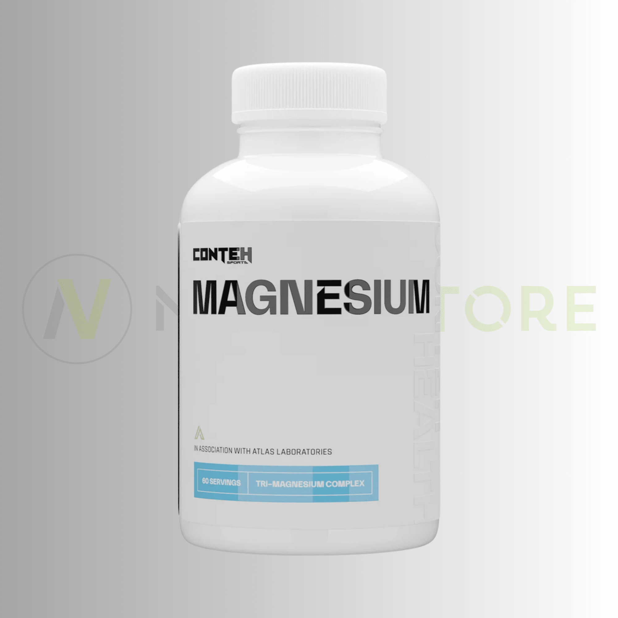 Conteh Sports Magnesium | Tri - Source Magnesium Complex | 120 Capsules | 60 Servings - Nutristore