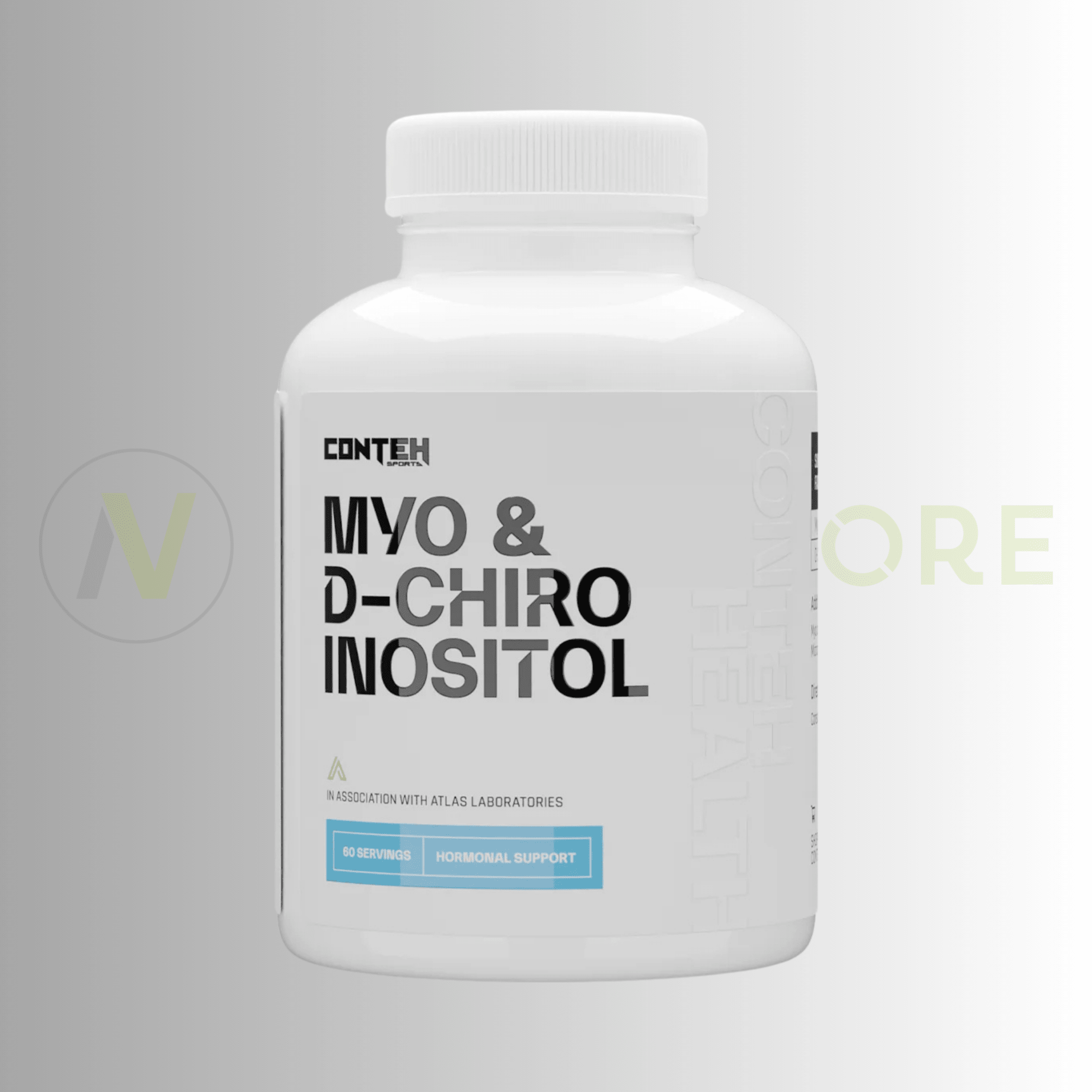 Conteh Sports Myo & D - Chiro Inositol | Hormone & Metabolic Support | 4:1 Ratio | 120 Capsules - Nutristore