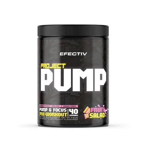 Efectiv Nutrition Project Pump - Pre - Workout 440g - Nutristore