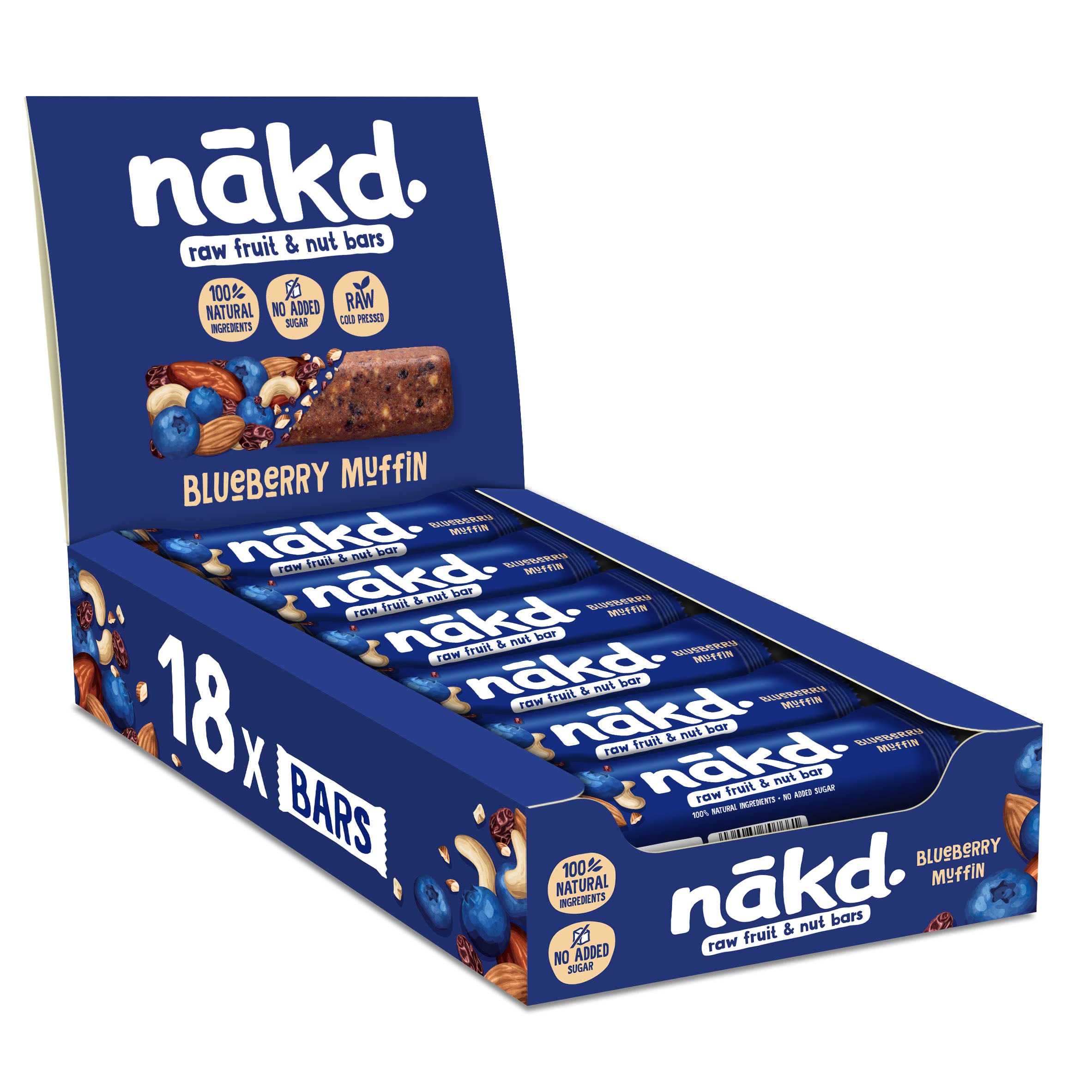 Nakd Raw Fruit and Nut Bars - Nutristore