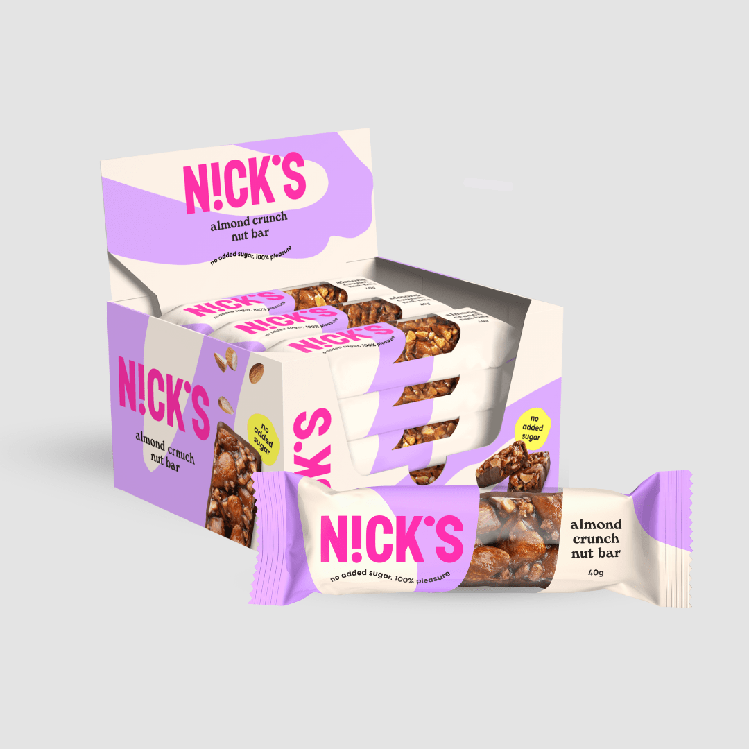 N!CK's Vegan Nut Bar (12x40g) - Nutristore