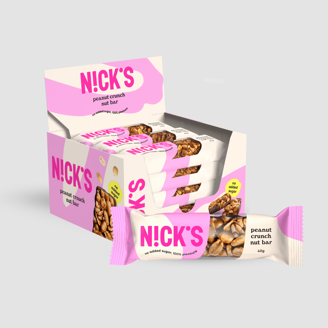 N!CK's Vegan Nut Bar (12x40g) - Nutristore