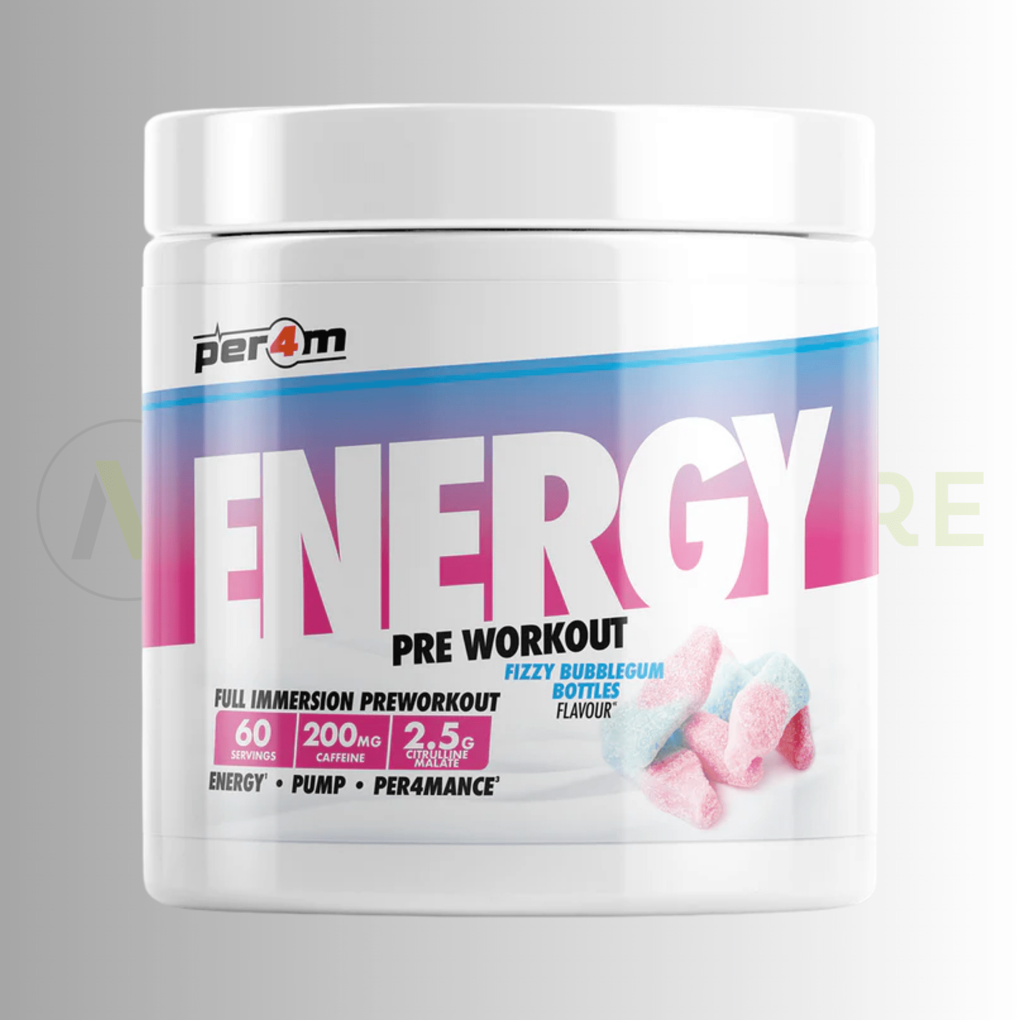 PER4M Energy Pre Workout | Daily Energy, Focus & Endurance Formula | 390g - Nutristore