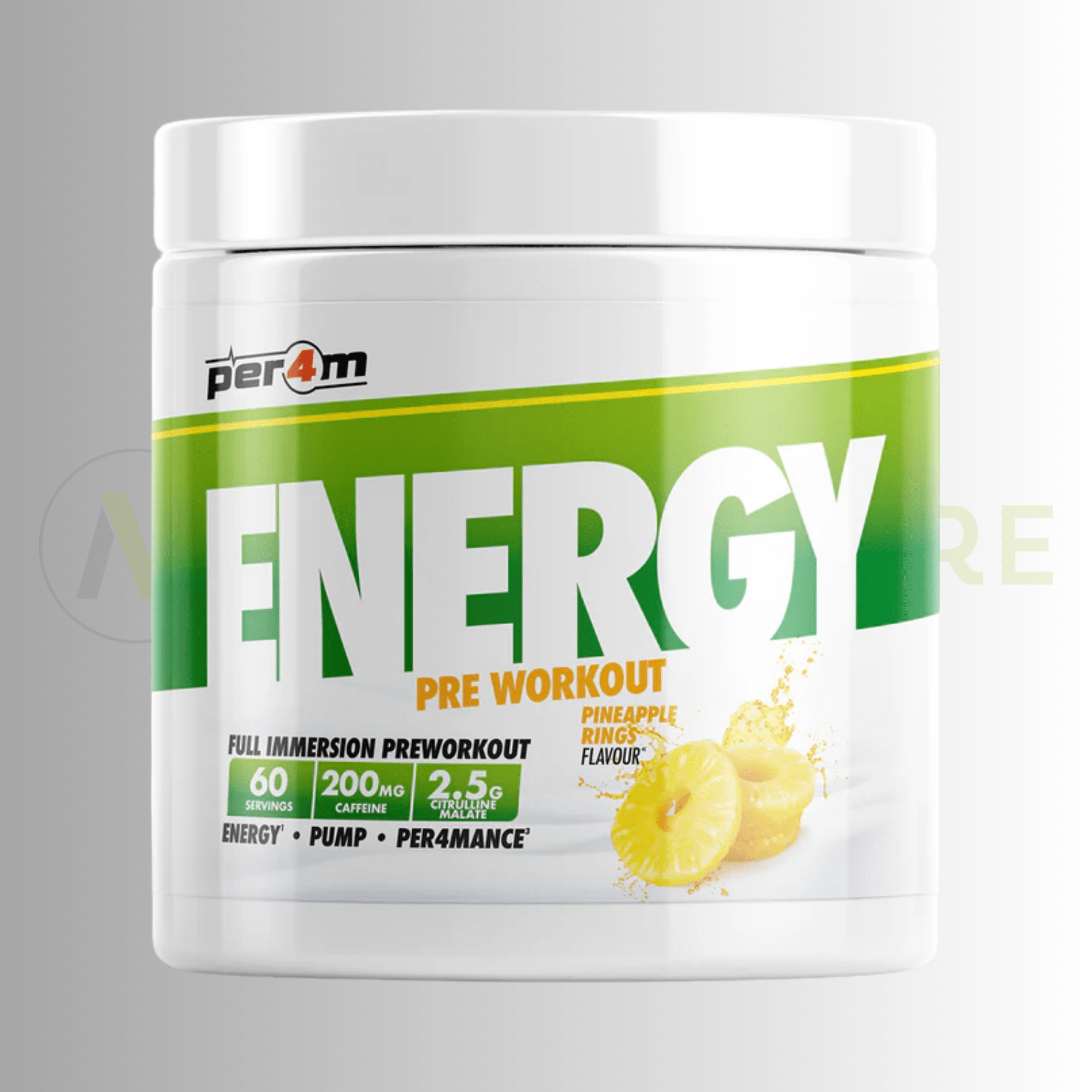 PER4M Energy Pre Workout | Daily Energy, Focus & Endurance Formula | 390g - Nutristore