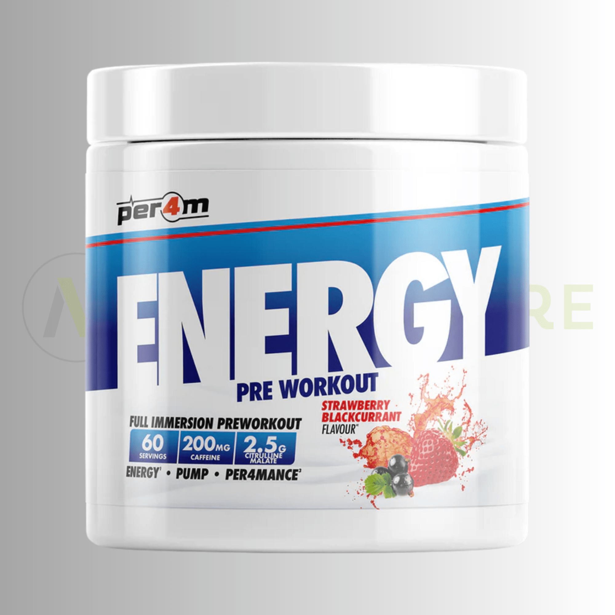 PER4M Energy Pre Workout | Daily Energy, Focus & Endurance Formula | 390g - Nutristore
