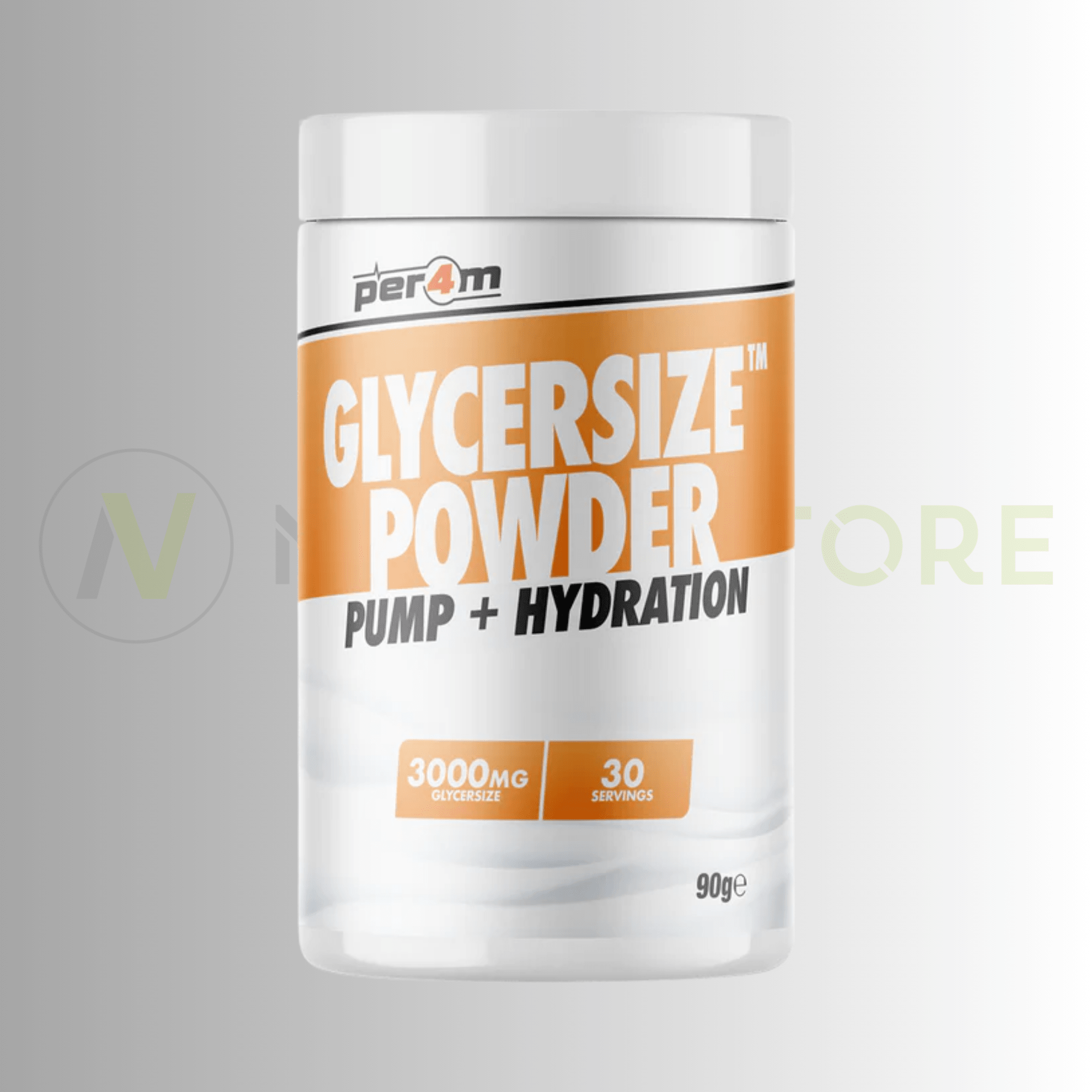 PER4M GlycerSize™ Powder Pump & Hydration 90g – 3000mg GlycerSize™ | Pump & Hydration Support - Nutristore