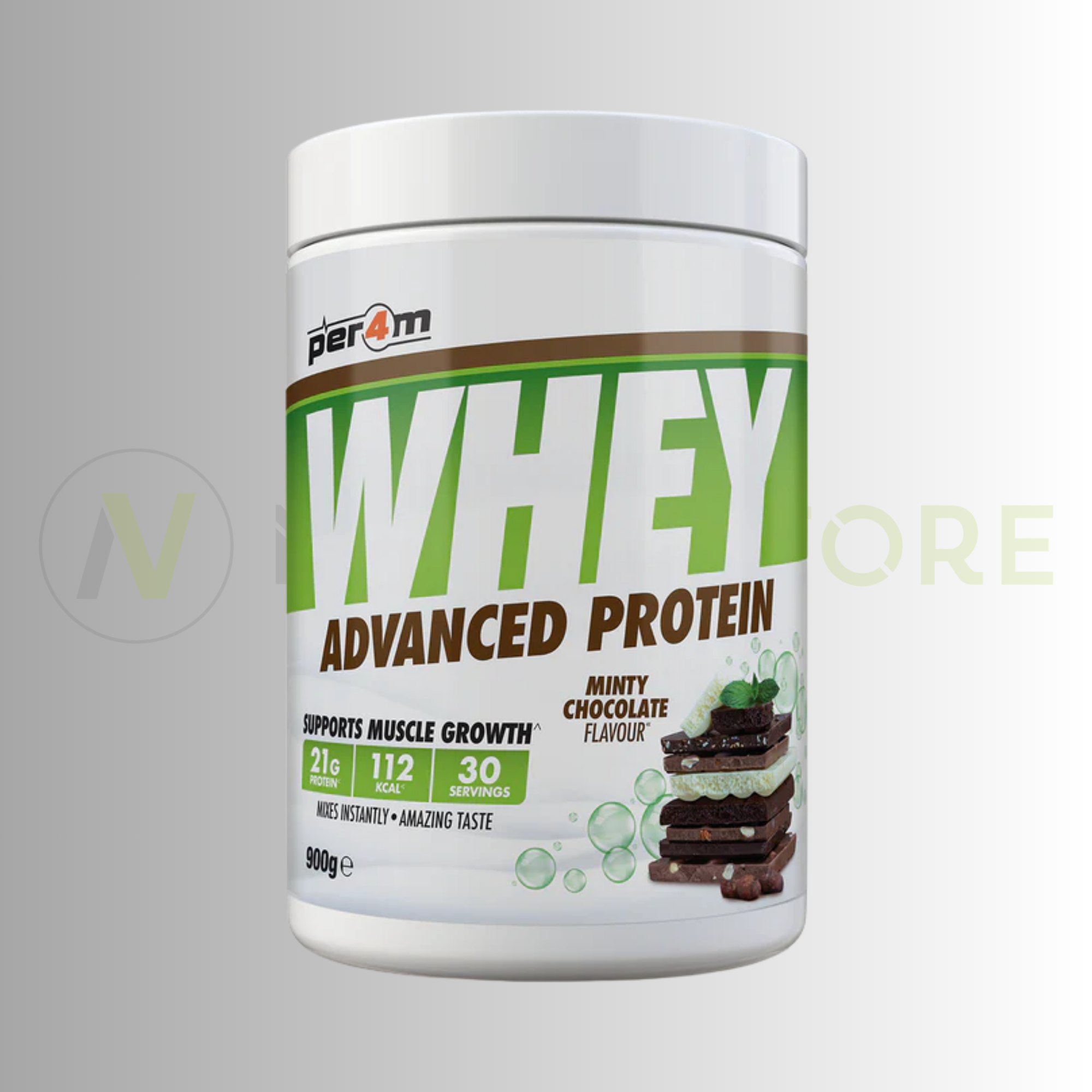 PER4M Whey Advanced Protein Powder | High Protein | 900g | 30 Servings