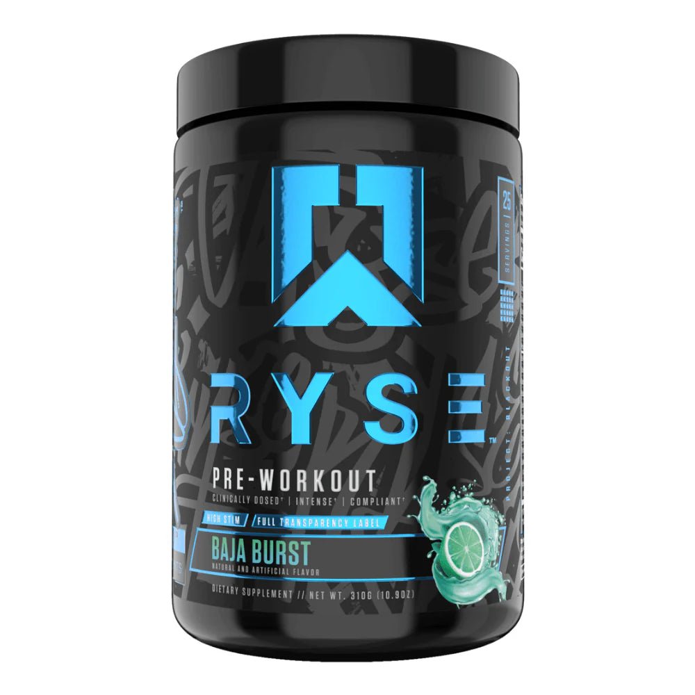 Ryse Blackout Pre - Workout (25 Servings) - Nutristore