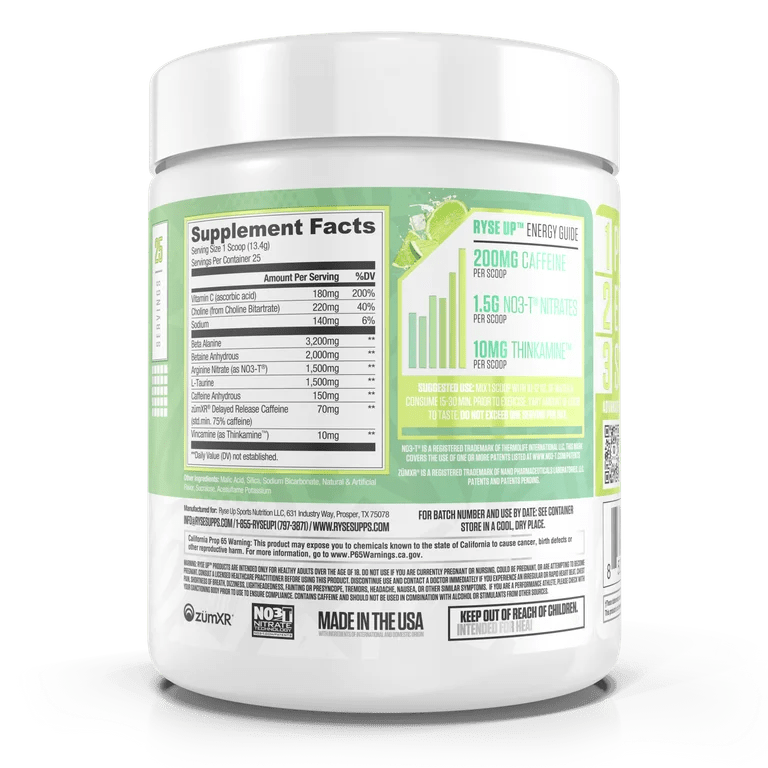 Ryse Element Pre - Workout - Nutristore