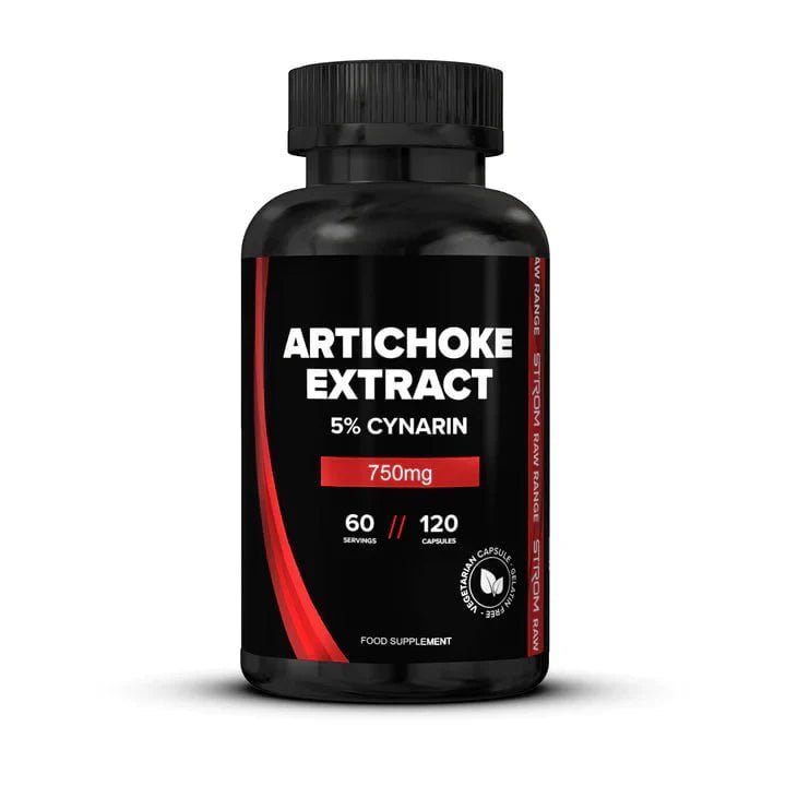 Strom Sports Nutrition Artichoke Extract 750mg - 120 Capsules - Nutristore