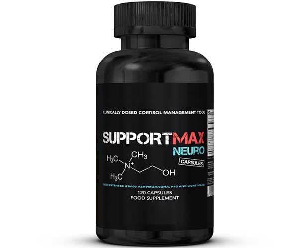 Strom Sports Nutrition SupportMax Neuro 120 Capsules - Nutristore