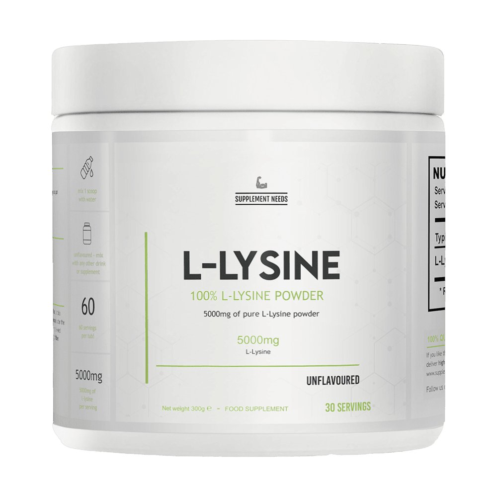 Supplement Needs L - Lysine 300g - Nutristore