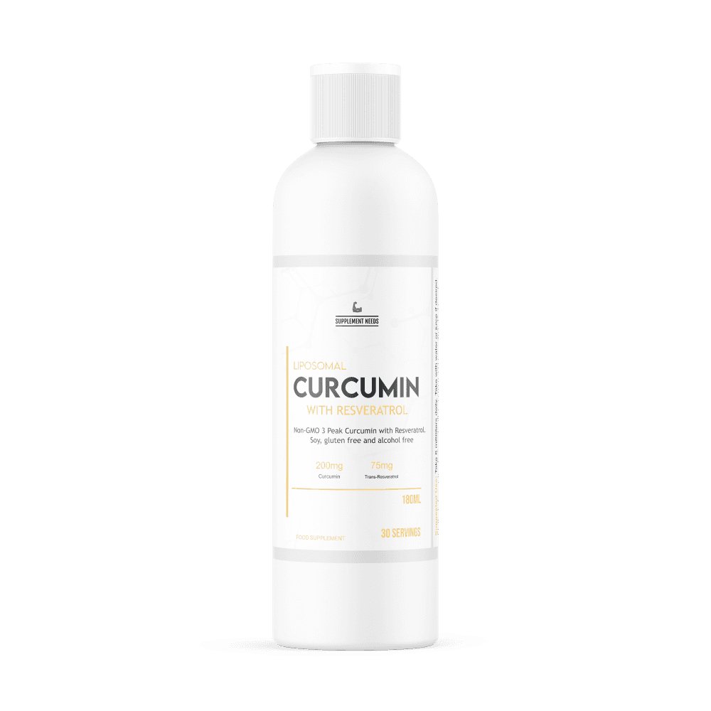 Supplement Needs Liposomal Curcumin With Resveratrol - 180ml - Nutristore