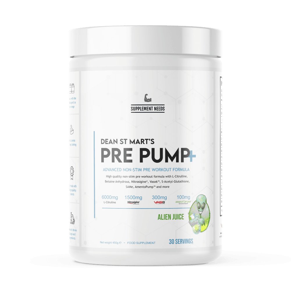 Supplement Needs Pre Pump+ 450g - Nutristore