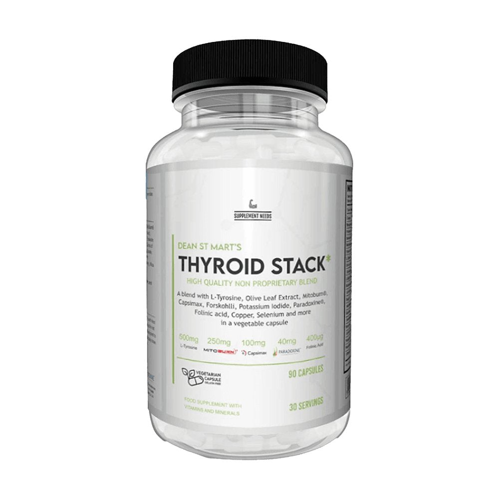 Supplement Needs Thyroid Stack - 90 Capsules - Nutristore