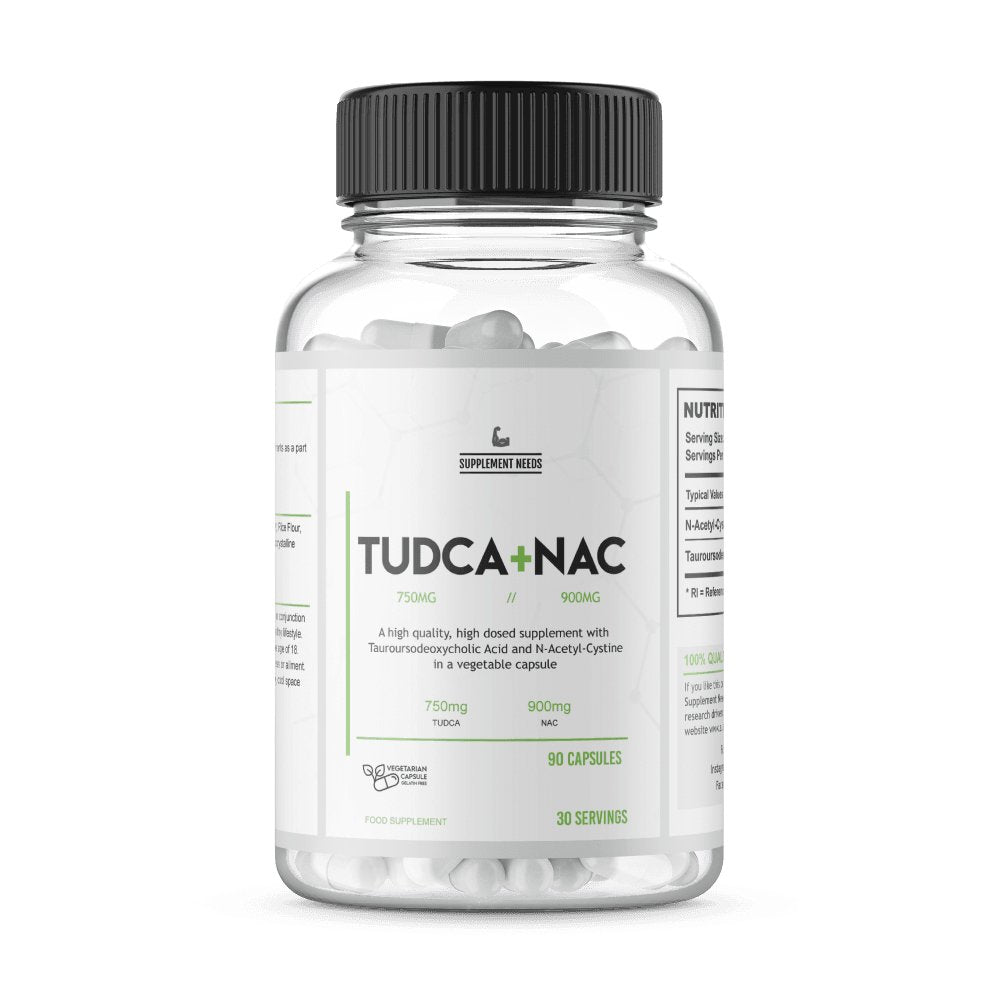 Supplement Needs Tudca + NAC - 90 Capsules - Nutristore
