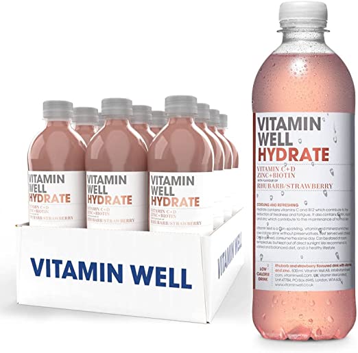 Vitamin Well Vitamin Drinks 500ml (12 Bottles) - Nutristore