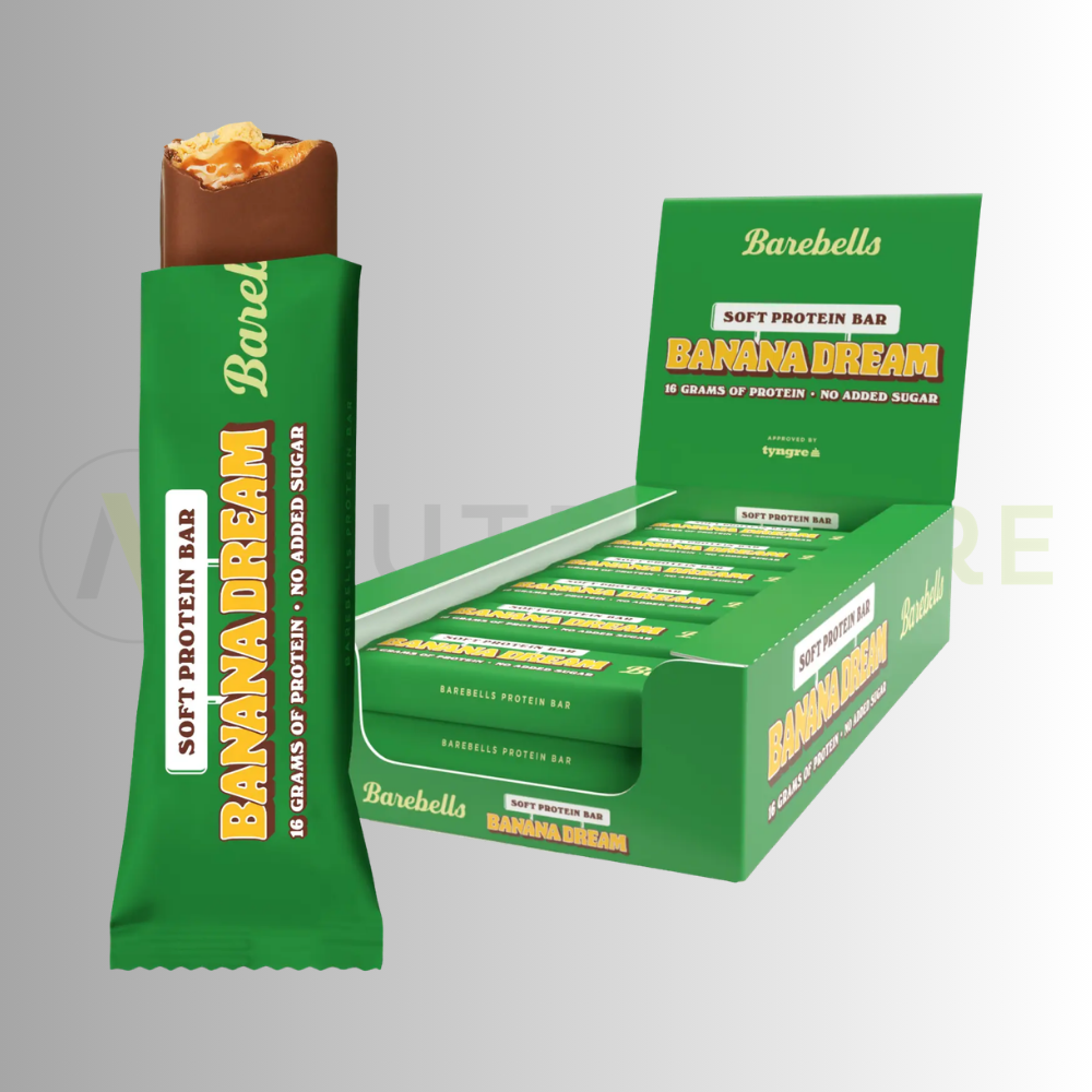 Barebells Soft Protein Bars | No Added Sugar | 16g Protein | 12 x 55g Bars