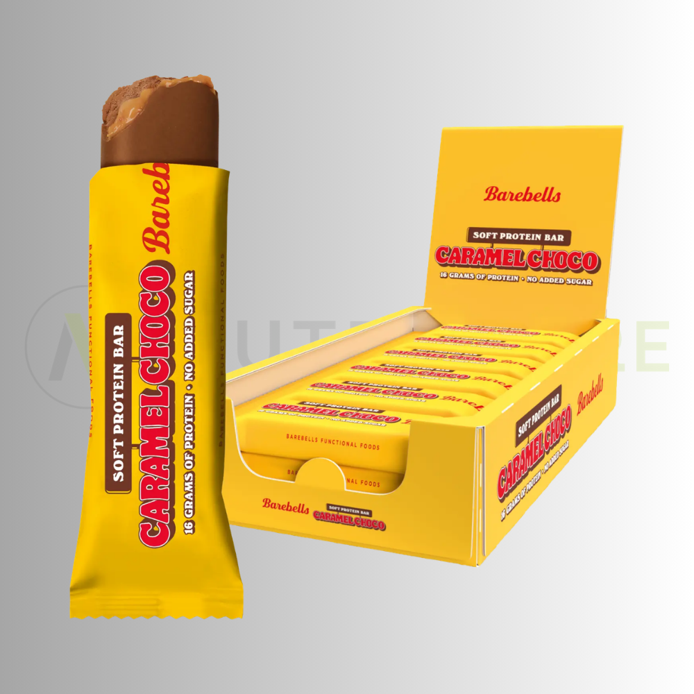 Barebells Soft Protein Bars | No Added Sugar | 16g Protein | 12 x 55g Bars