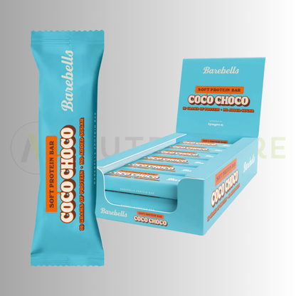 Barebells Soft Protein Bars | No Added Sugar | 16g Protein | 12 x 55g Bars