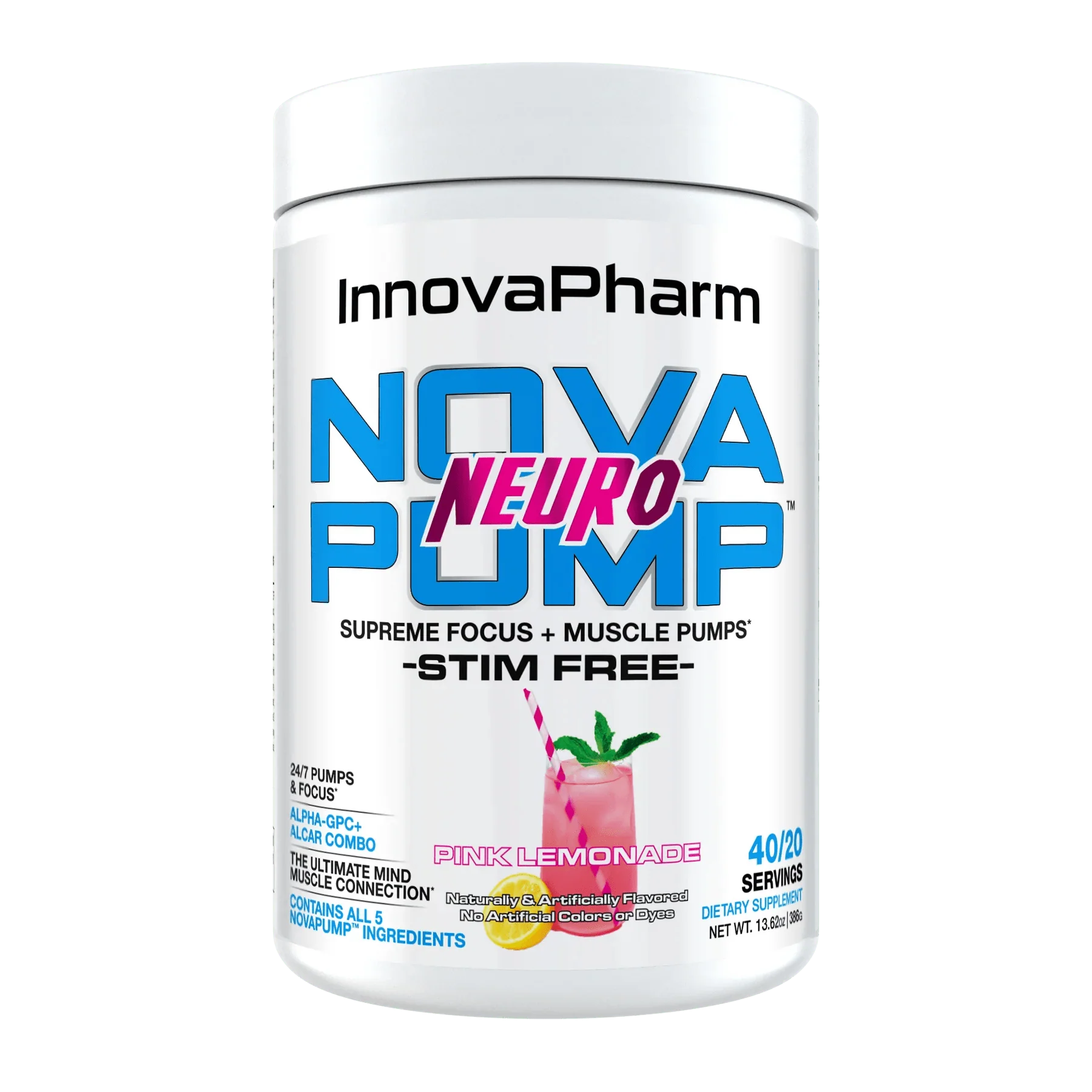 InnovaPharm NovaPump Neuro 368g - Cardiff Sports Nutrition