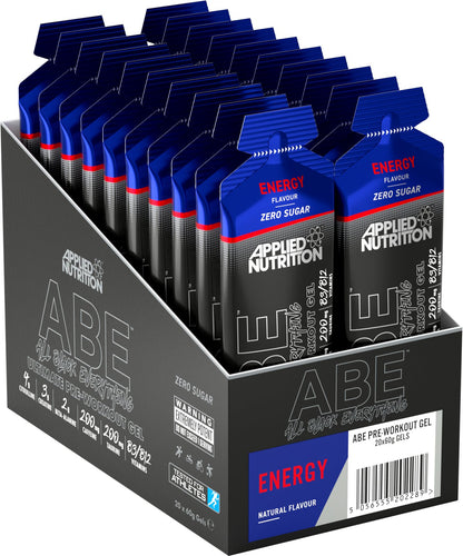 ABE by Applied Nutrition: Pre - Workout Gels for Unrivalled Performance - Nutristore