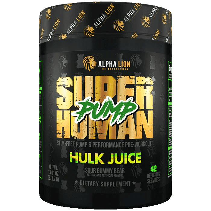 Alpha Lion Super Human Pump 367g - Nutristore