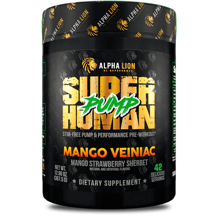 Alpha Lion Super Human Pump 367g - Nutristore