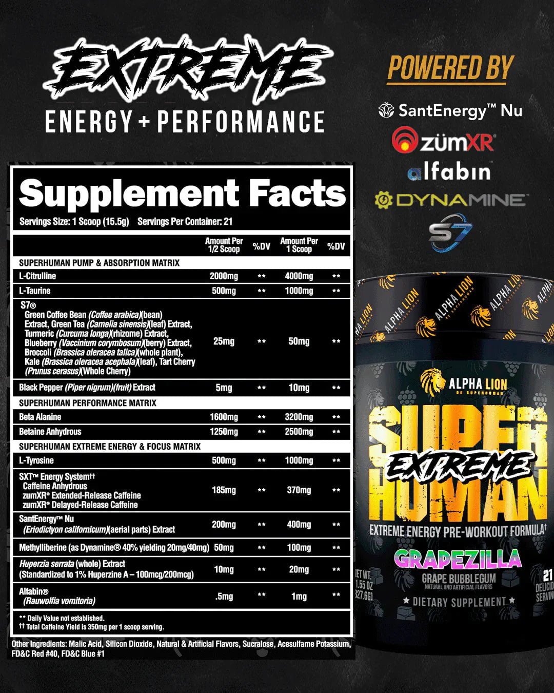 Alpha Lion SuperHuman SUPREME - Nutristore