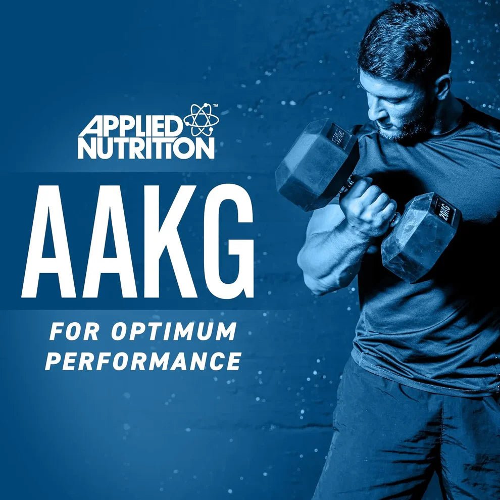 Applied Nutrition AAKG Powder | Arginine Alpha Ketoglutarate | Pump & Nitric Oxide Support | 300g - Nutristore