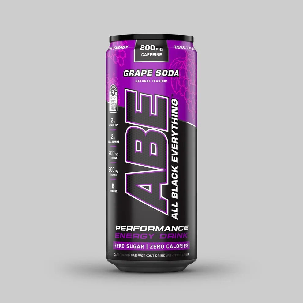 Applied Nutrition ABE Energy & Performance Cans – Zero Sugar Pre - Workout Drink (12 x 330ml) - Nutristore