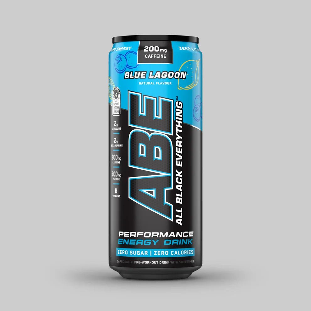 Applied Nutrition ABE Energy & Performance Cans – Zero Sugar Pre - Workout Drink (12 x 330ml) - Nutristore