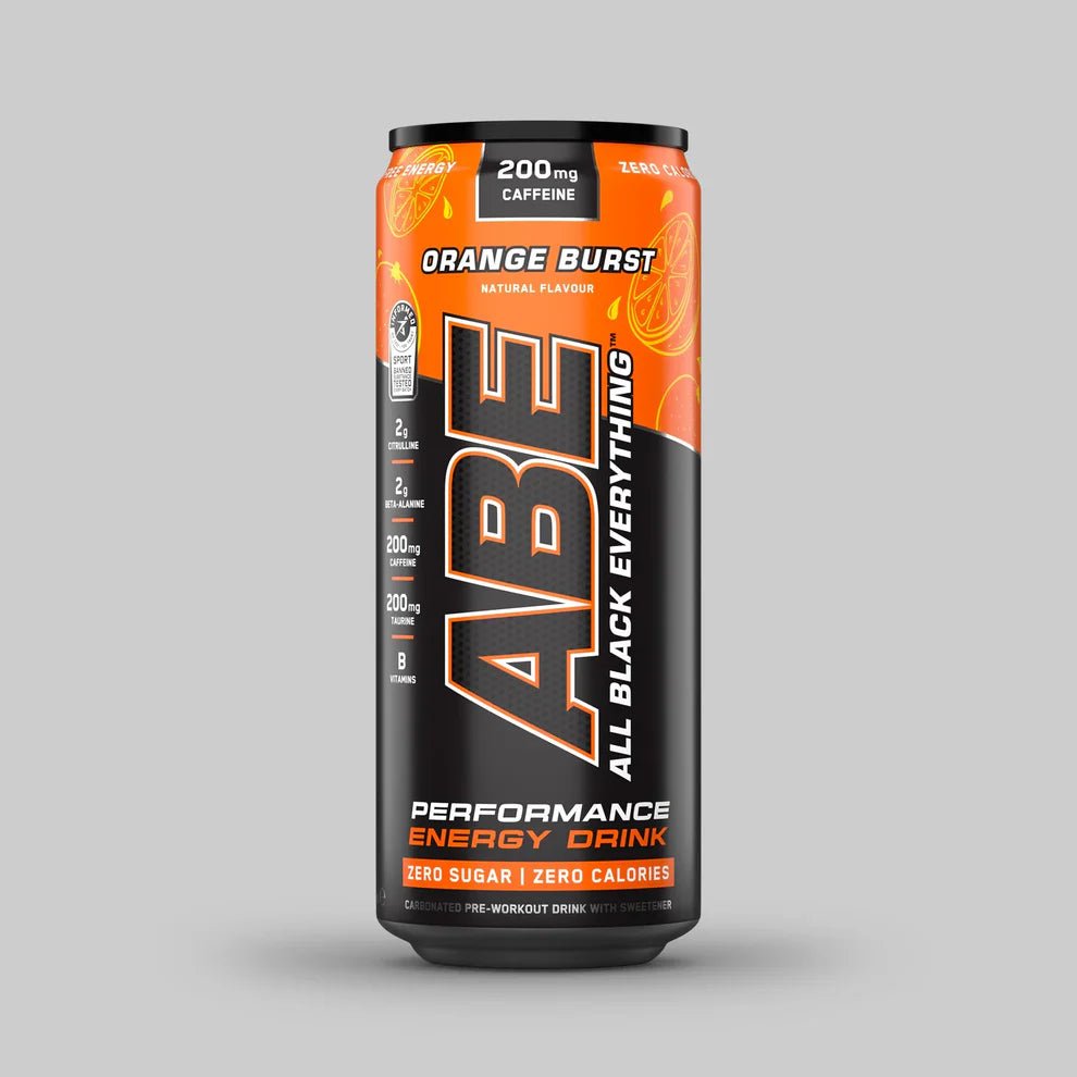Applied Nutrition ABE Energy & Performance Cans – Zero Sugar Pre - Workout Drink (12 x 330ml) - Nutristore