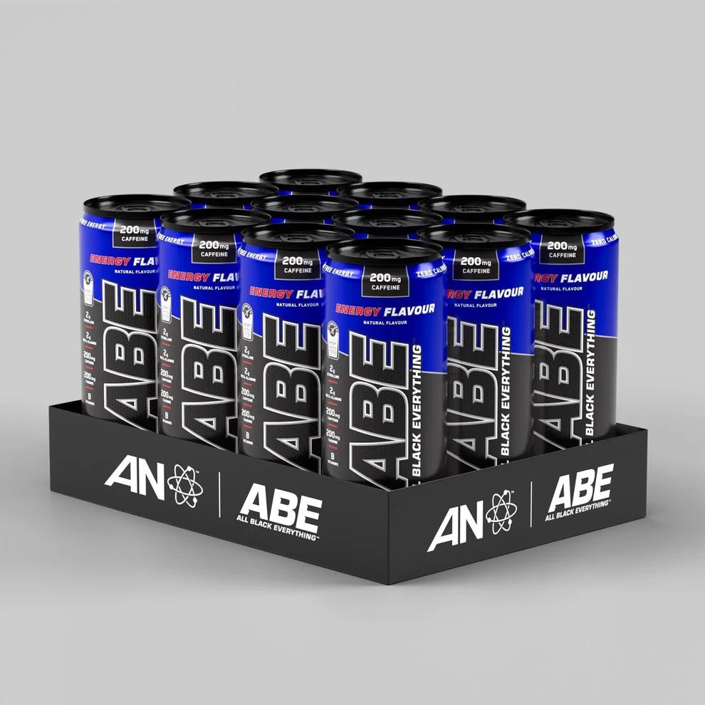 Applied Nutrition ABE Energy & Performance Cans – Zero Sugar Pre - Workout Drink (12 x 330ml) - Nutristore