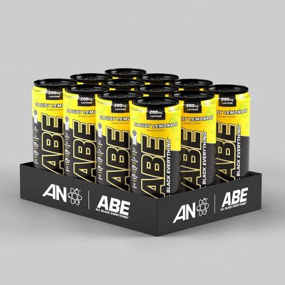 Applied Nutrition ABE Energy & Performance Cans – Zero Sugar Pre - Workout Drink (12 x 330ml) - Nutristore