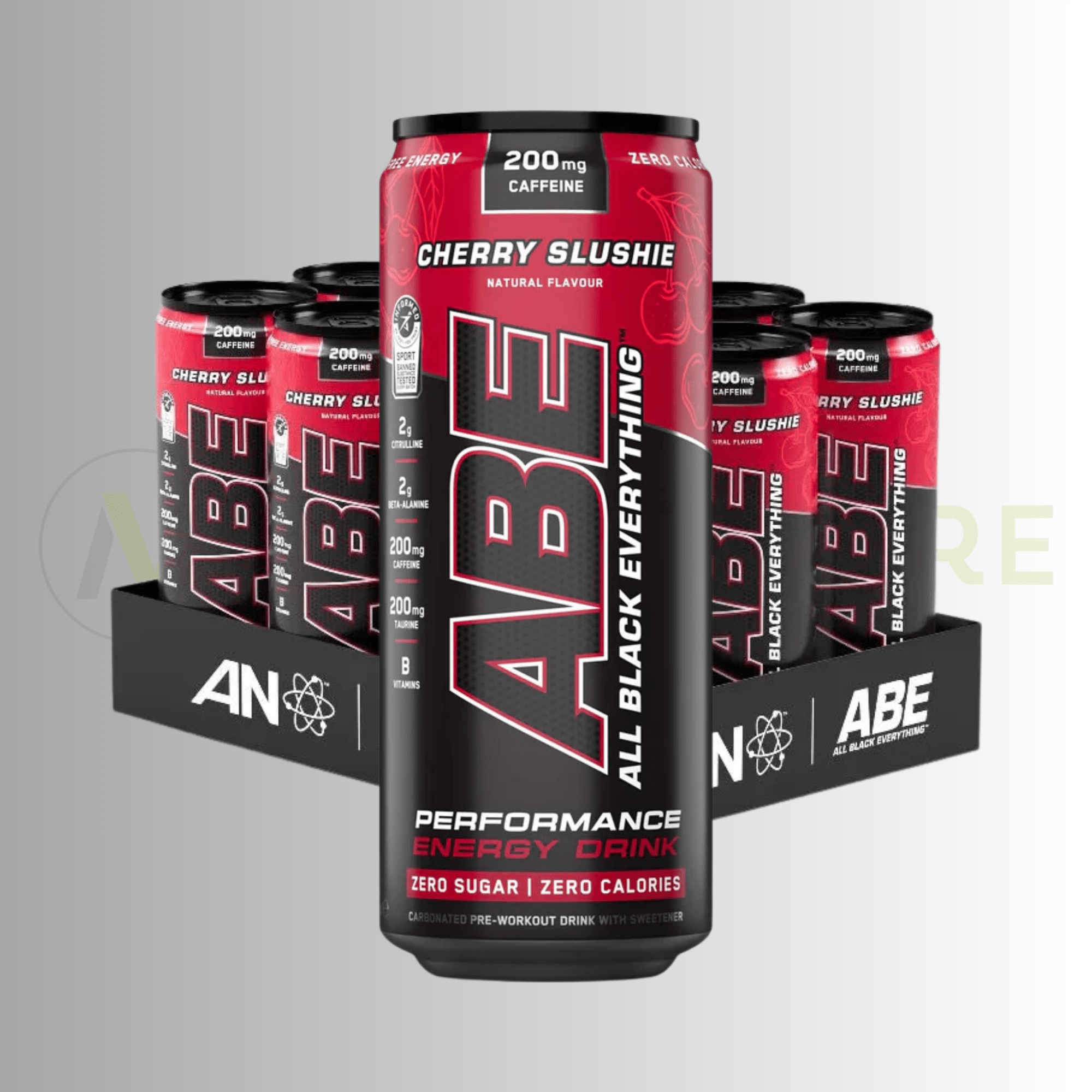 Applied Nutrition ABE Energy & Performance Drink – 200mg Caffeine | Zero Sugar | Informed - Sport |12 x 330ml - Nutristore
