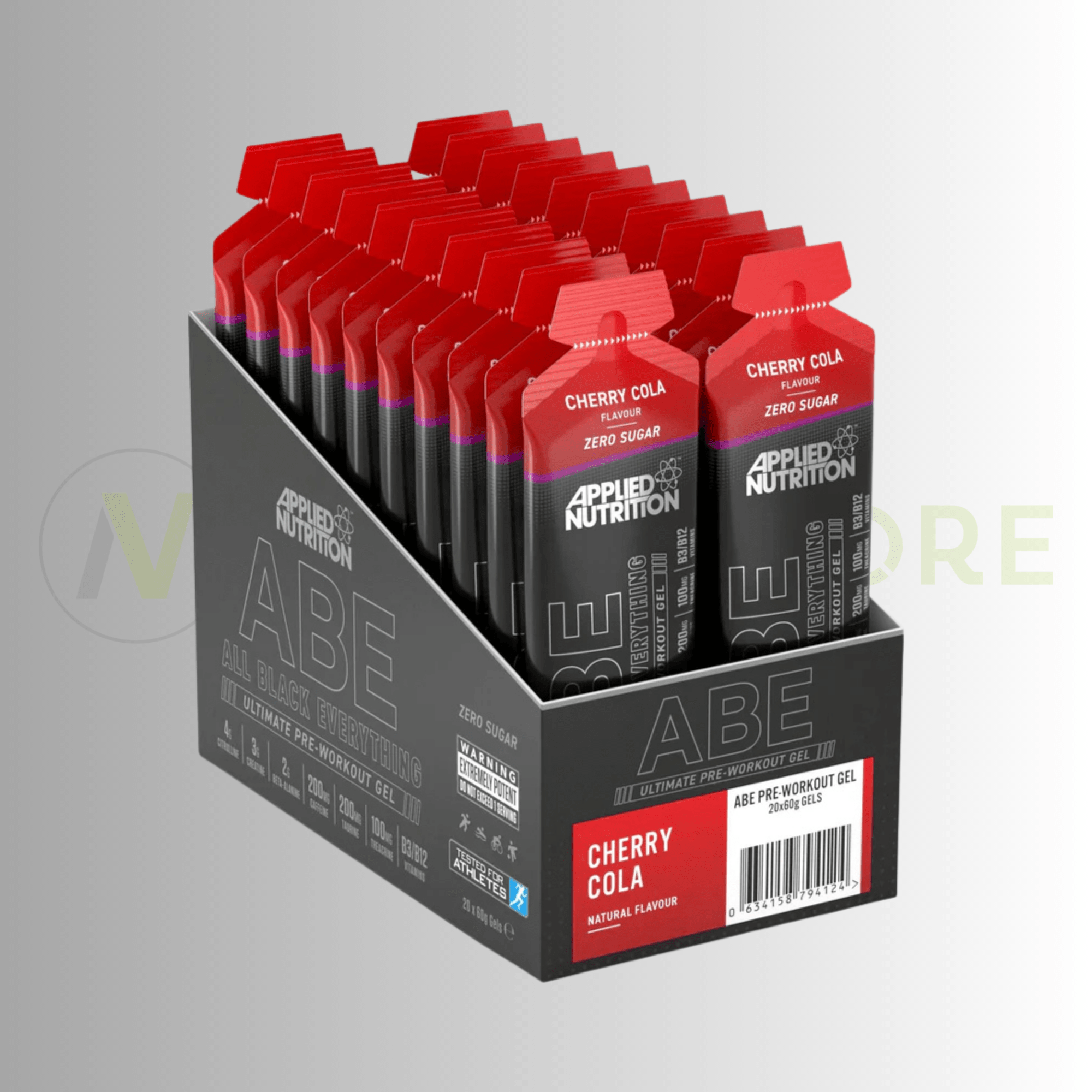 Applied Nutrition ABE Pre - Workout Gel – 200mg Caffeine | Informed - Sport Tested | 20 x 60ml - Nutristore
