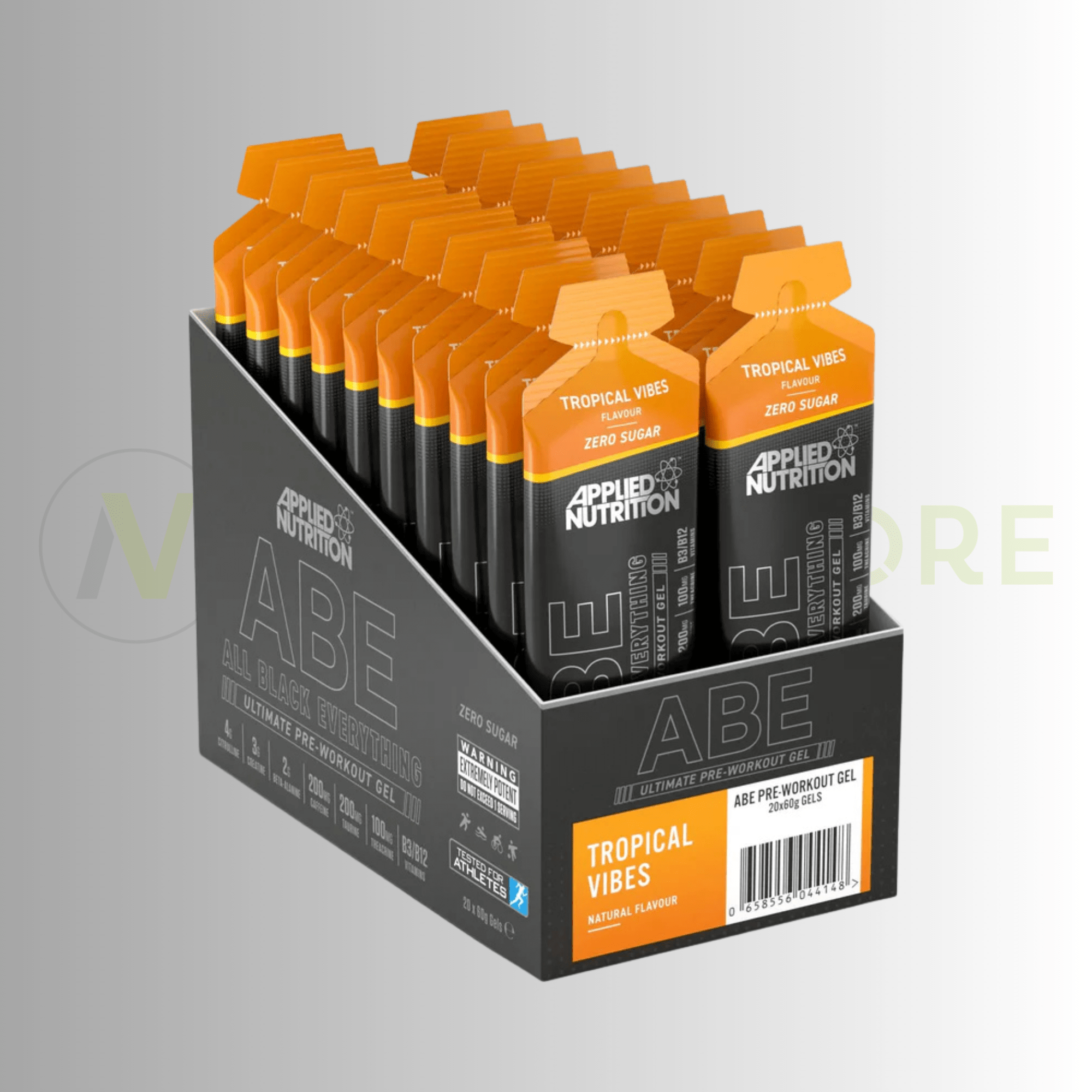 Applied Nutrition ABE Pre - Workout Gel – 200mg Caffeine | Informed - Sport Tested | 20 x 60ml - Nutristore