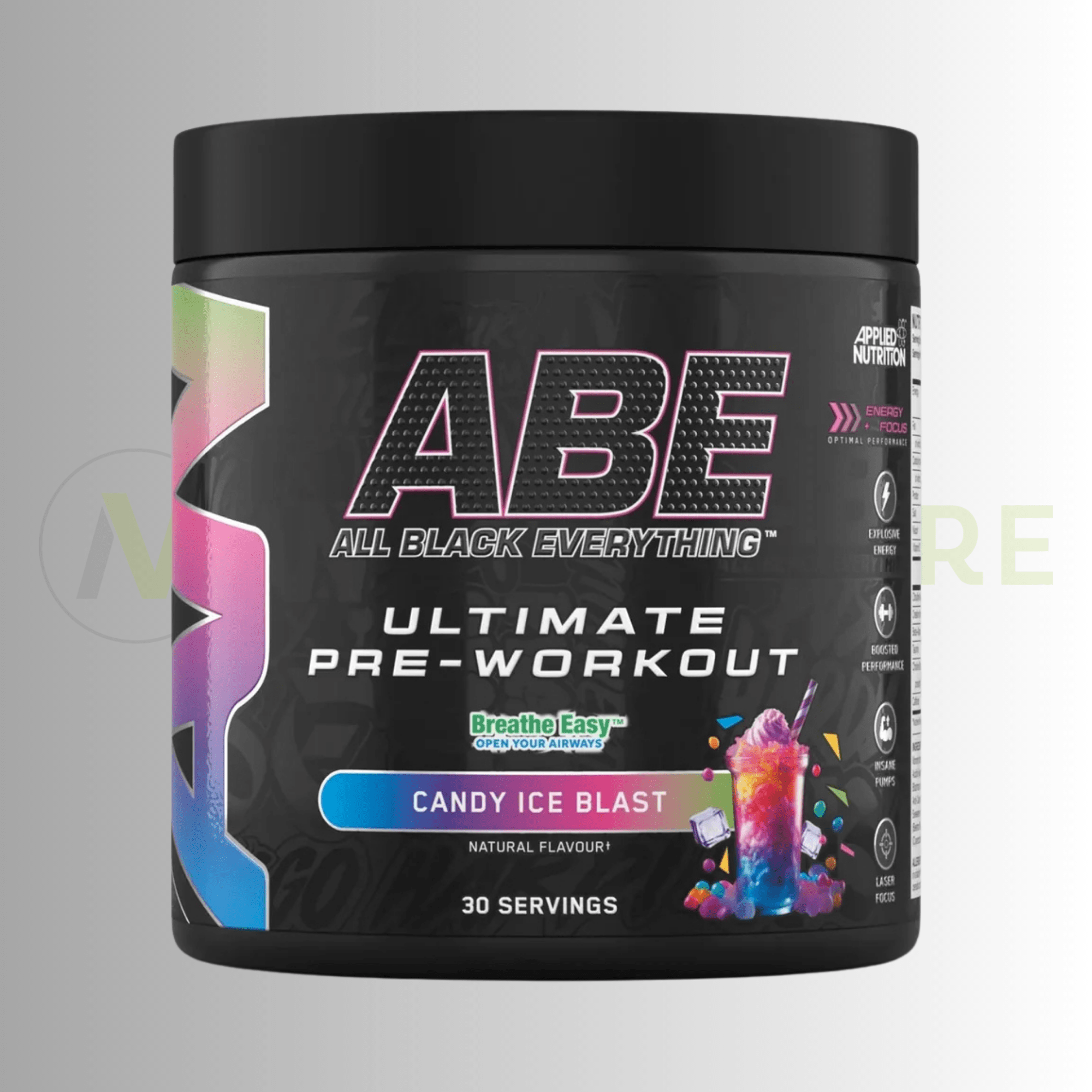 Applied Nutrition ABE Pre - Workout – High Energy & Focus | Informed - Sport | 375g - Nutristore