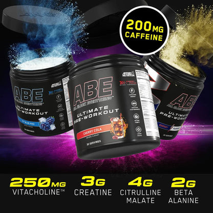 Applied Nutrition ABE Pre - Workout – High Energy & Focus | Informed - Sport | 375g - Nutristore