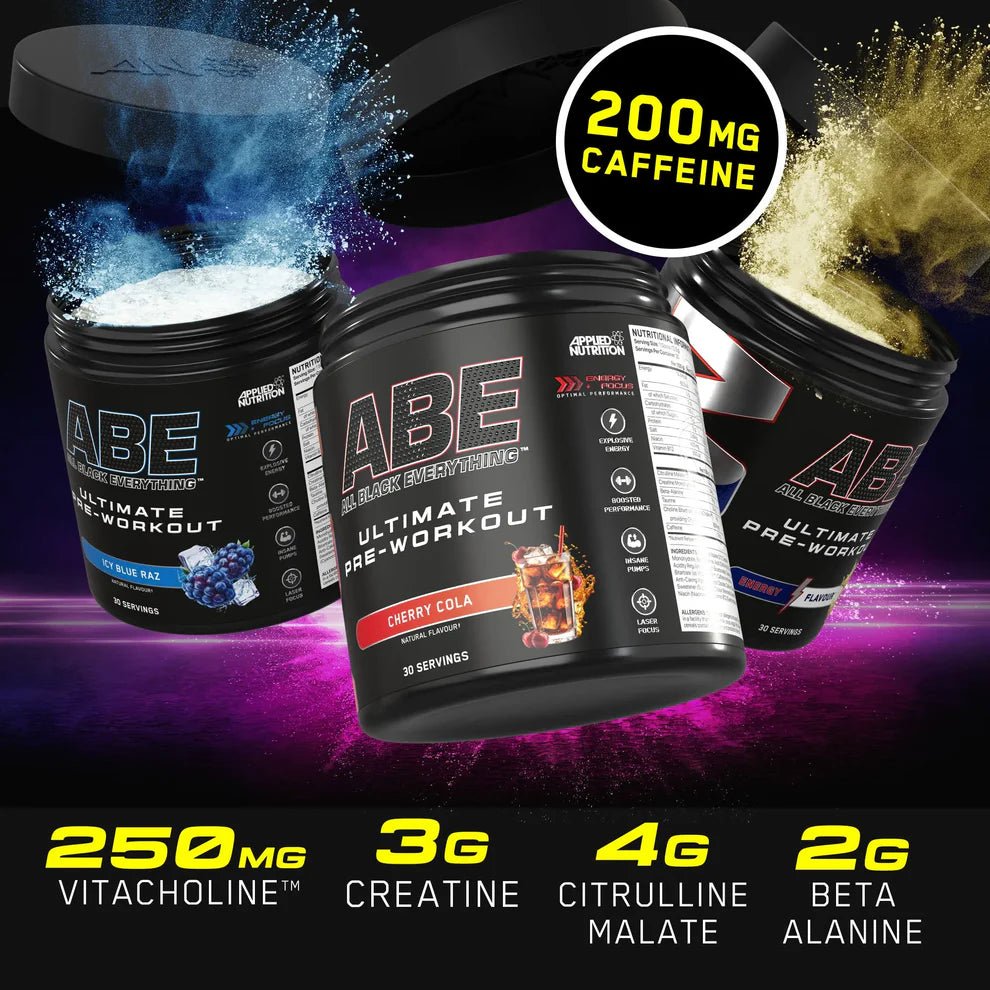 Applied Nutrition ABE Pre - Workout – High Energy & Focus | Informed - Sport | 375g - Nutristore