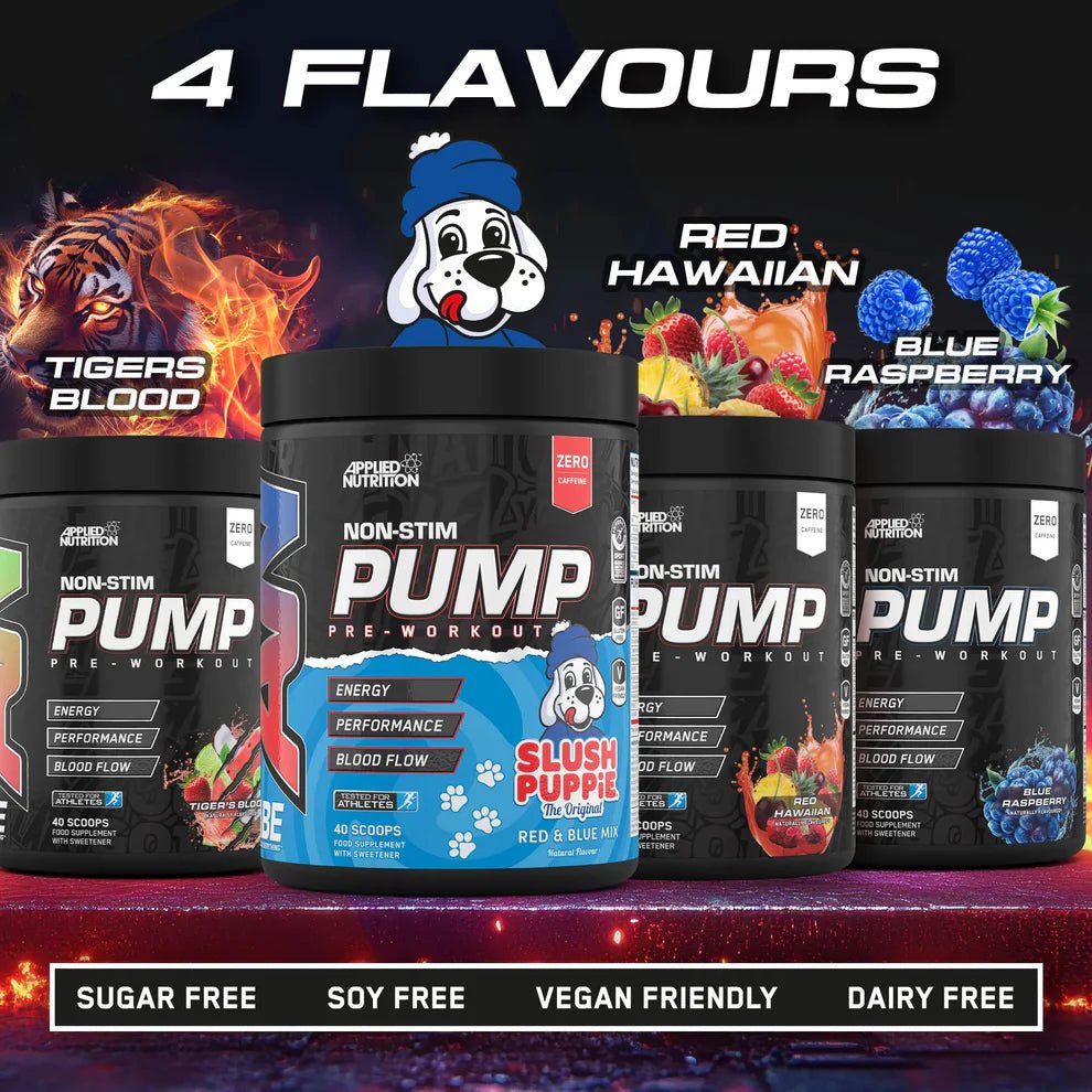 Applied Nutrition ABE Pump – Stim Free Pre - Workout | Informed - Sport Tested | 500g - Nutristore