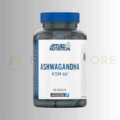 Applied Nutrition Ashwagandha KSM - 66® | 300mg | 60 Capsules | 60 Servings - Nutristore