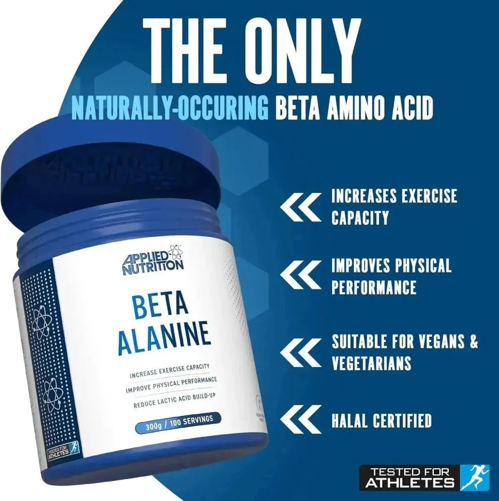 Applied Nutrition Beta - Alanine Powder | Endurance & Performance Support | 300g - Nutristore